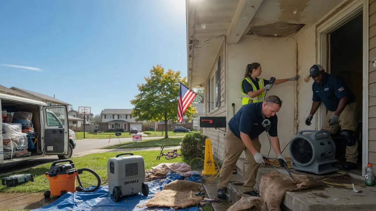Water Damage Restoration in Dubois, IN near me